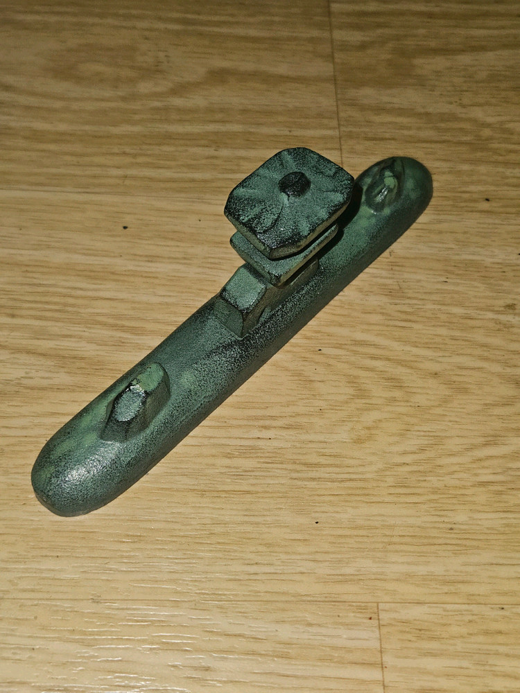 [희귀/무쇠] 묵직한 존재감, 일본 남부철기() 주물 문진() - 578g 이미지