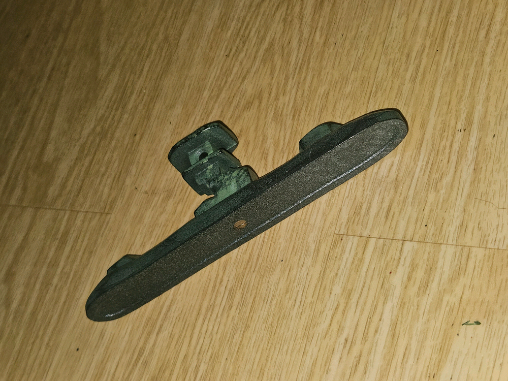 [희귀/무쇠] 묵직한 존재감, 일본 남부철기() 주물 문진() - 578g 이미지