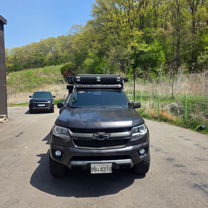 쉐보레 콜로라도 큐브캠퍼V2(캐노피캠퍼) 풀풀옵션 판매합니다. 이미지