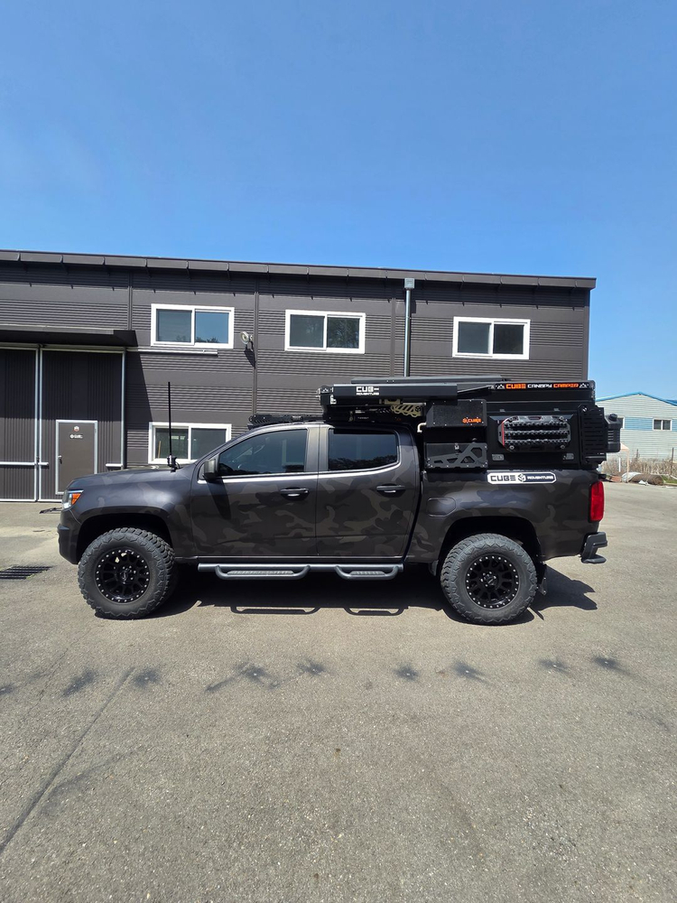 쉐보레 콜로라도 큐브캠퍼V2(캐노피캠퍼) 풀풀옵션 판매합니다. 이미지