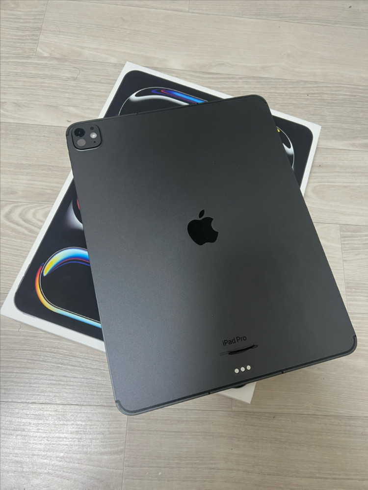 아이패드 프로 13 M4 1TB 셀룰러 나노텍스처 풀박스 이미지