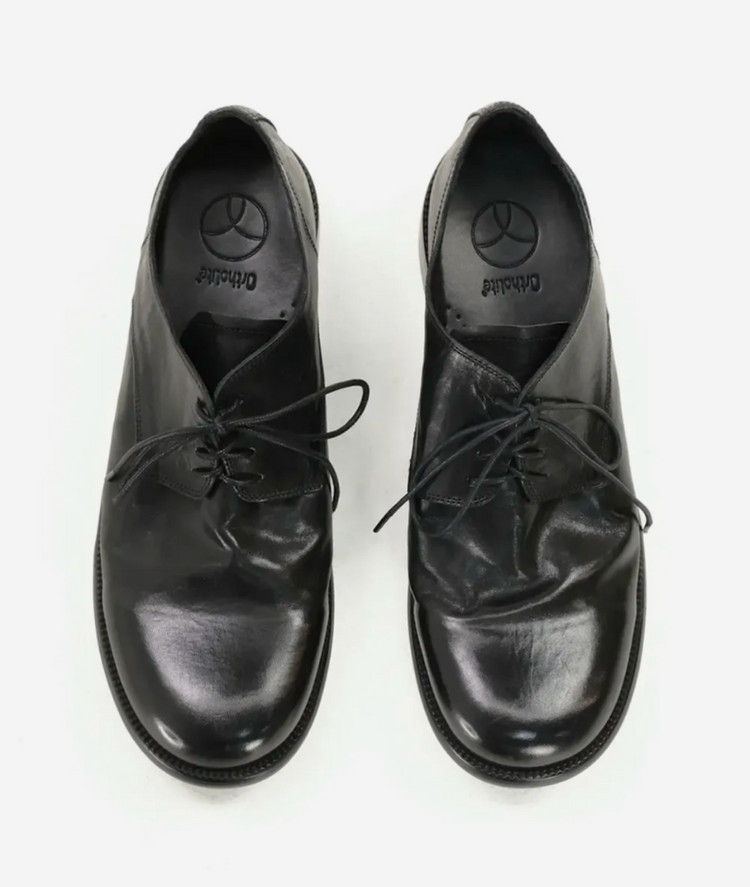 (새상품)야세 홀리 홀스하이드 컴포트 더비슈즈 블랙 280 이미지