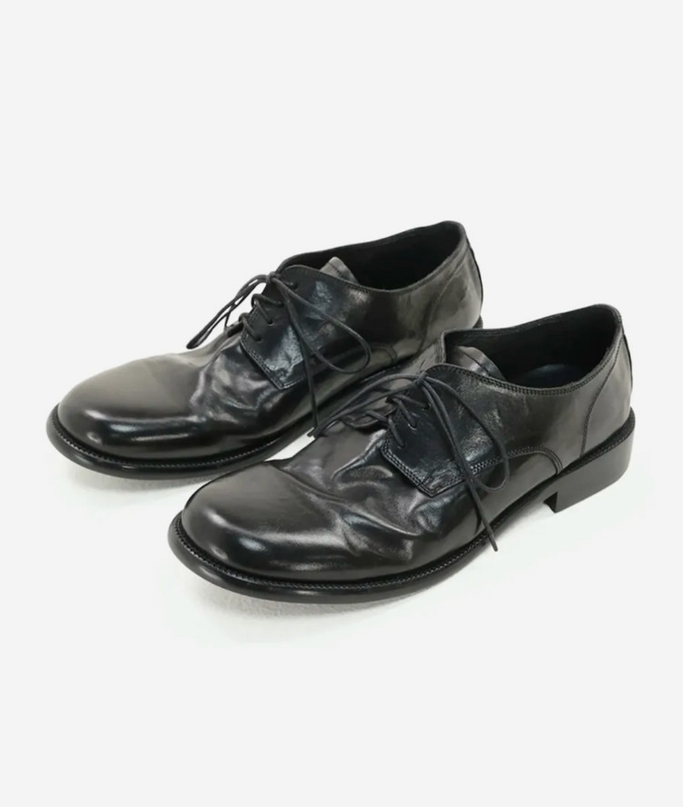 (새상품)야세 홀리 홀스하이드 컴포트 더비슈즈 블랙 280 이미지