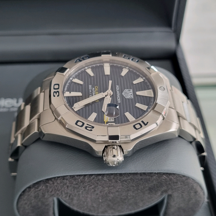 태그호이어 아쿠아레이서 300 오토 청판 41mm WBD2112(오버홀 완료) 이미지