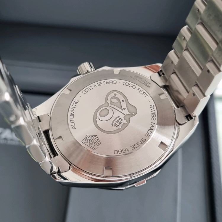 태그호이어 아쿠아레이서 300 오토 청판 41mm WBD2112(오버홀 완료) 이미지