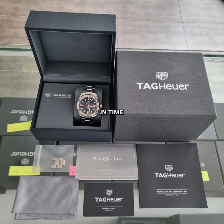 태그호이어 아쿠아레이서 300 오토 청판 41mm WBD2112(오버홀 완료) 이미지