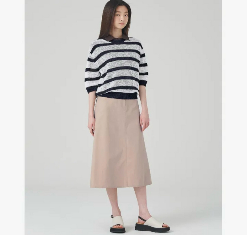 빈폴 23 린넨 혼방 반팔 니트 90 이미지