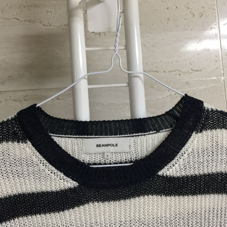 빈폴 23 린넨 혼방 반팔 니트 90 이미지