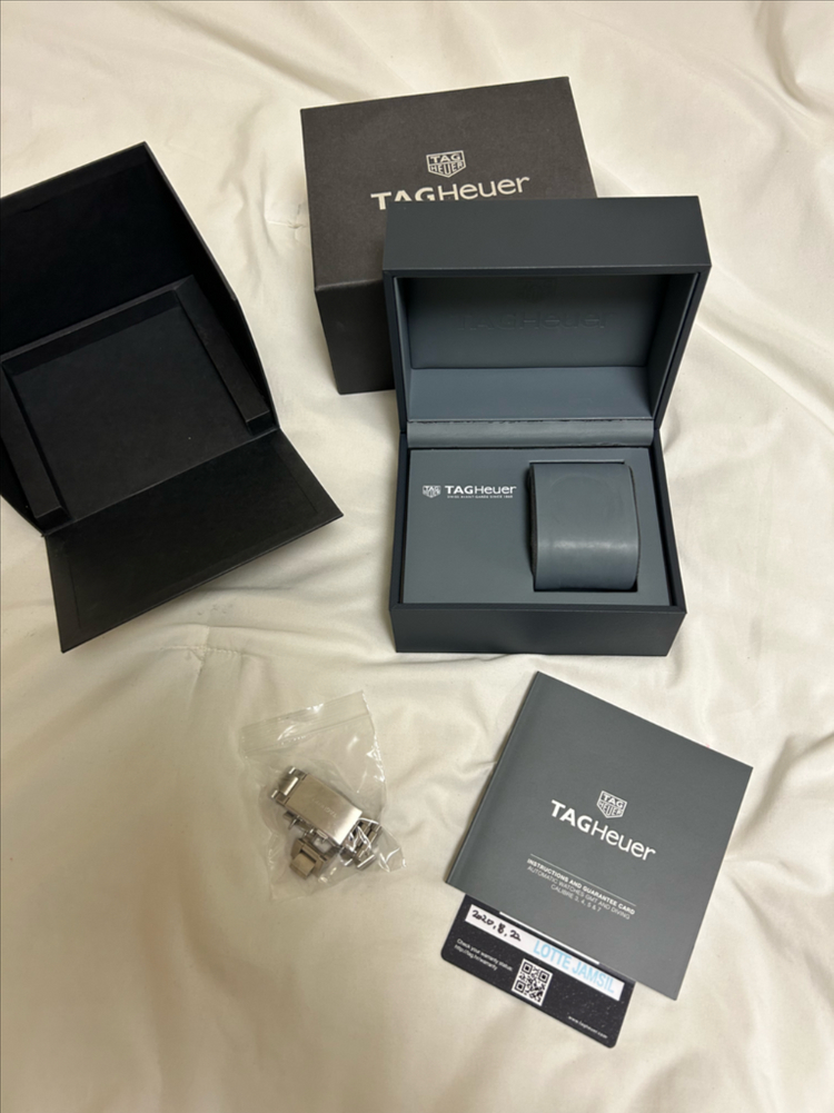 태그호이어 아쿠아레이서 300 청판 오토(거의 새상품) 이미지