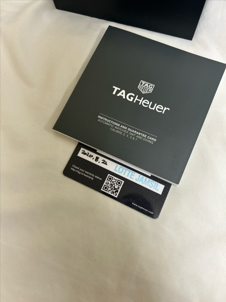 태그호이어 아쿠아레이서 300 청판 오토(거의 새상품) 이미지