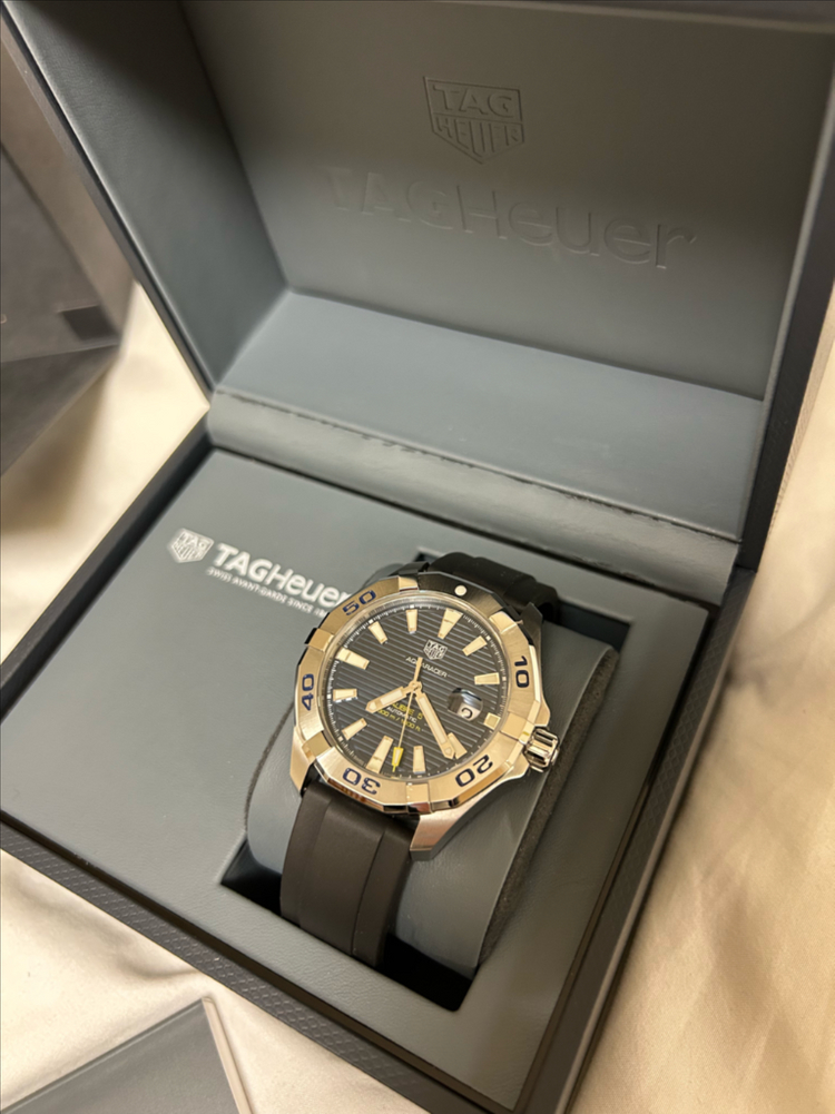 태그호이어 아쿠아레이서 300 청판 오토(거의 새상품) 이미지