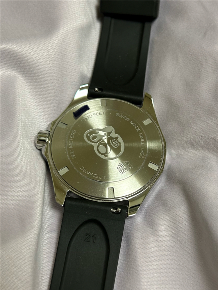 태그호이어 아쿠아레이서 300 청판 오토(거의 새상품) 이미지