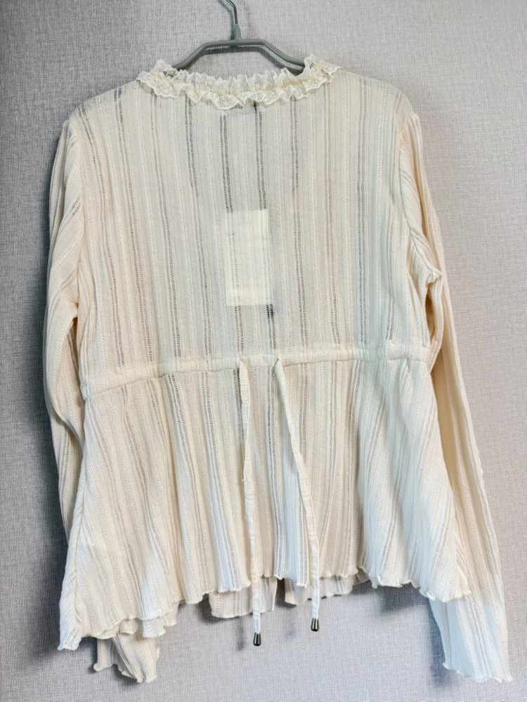 새상품))미케네 레이스 가디건+슬리브리스 셋업 이미지