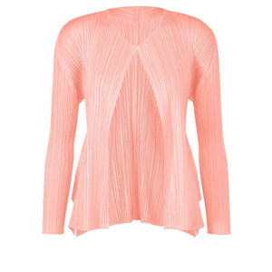 이세이미야케 플리츠플리즈 가디건 3월 먼슬리 가디건 라이트 핑크 3사이즈 이미지