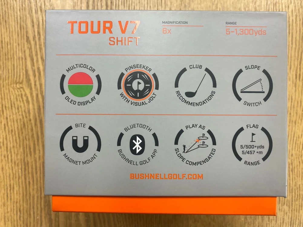 (새제품)부쉬넬 TOUR V7 SHIFT 골프 거리측정기 이미지