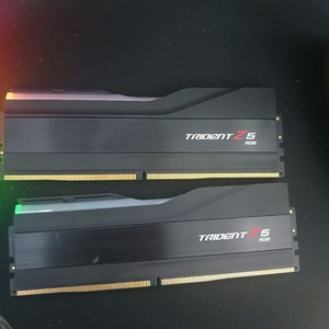 G.SKILL DDR5-6000 CL36 TRIDENT Z5 RGB 32GB(16Gx2) 이미지