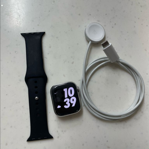 애플워치8스테인리스 41mm 실버 SS급 이미지