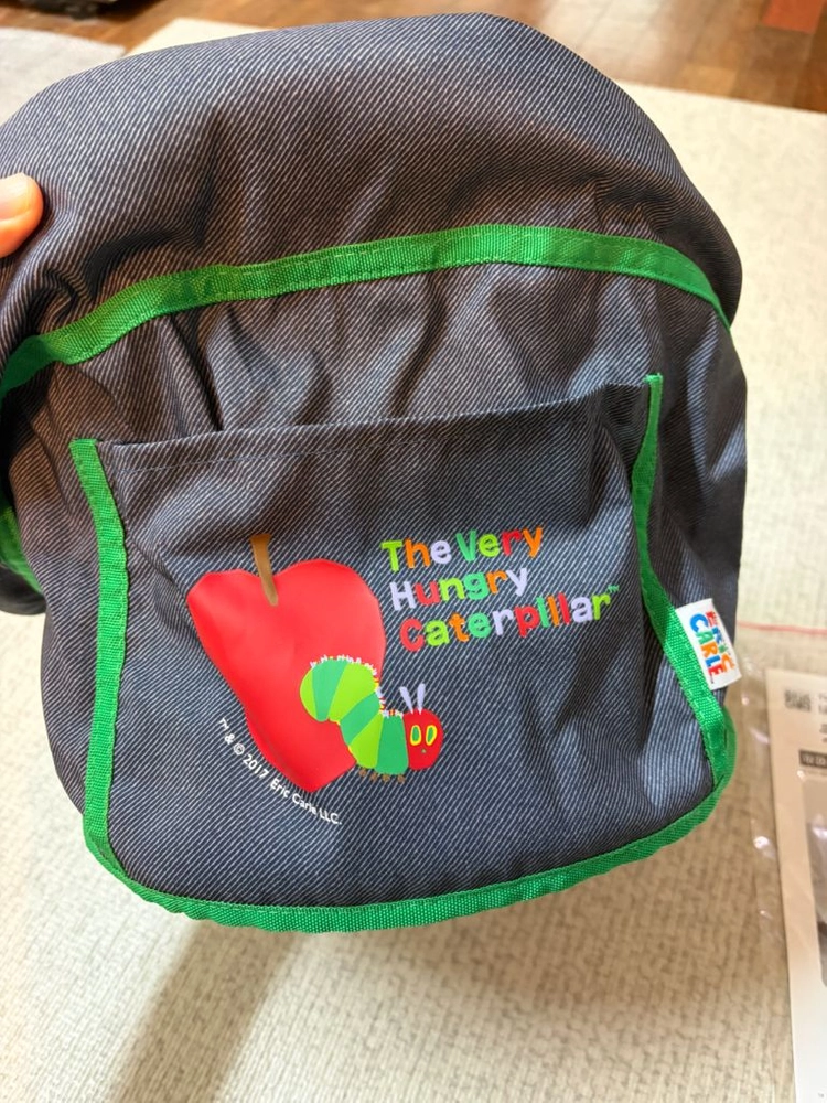 에릭칼 The Very Hungry Caterpillar 휴대용 아기 의자 (미사용) 이미지