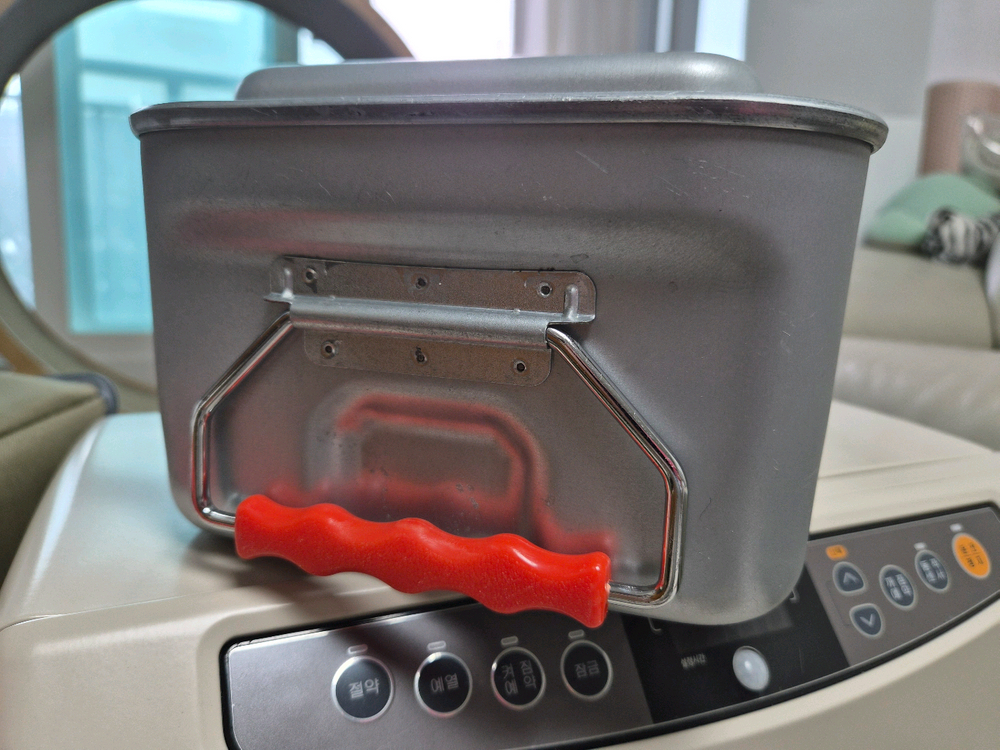 파세코 CAMP-5000N 베이지색 등유난로, 노스필 함께 드립니다. 이미지