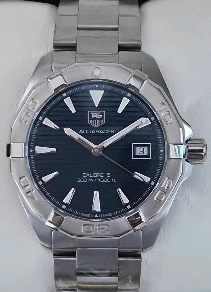 테그호이어 아쿠아레이서 300m 41mm 블루 (오토매틱) 이미지