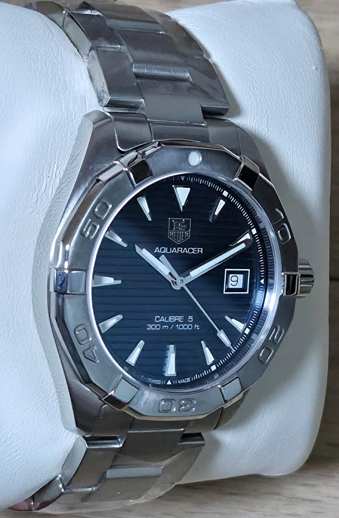 테그호이어 아쿠아레이서 300m 41mm 블루 (오토매틱) 이미지