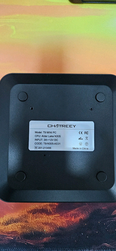 CHATREEY T9 i3-N305 32/128 미니pc 이미지