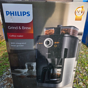 필립스 그라인드 앤 브루 커피메이커 HD7762 새상품 이미지