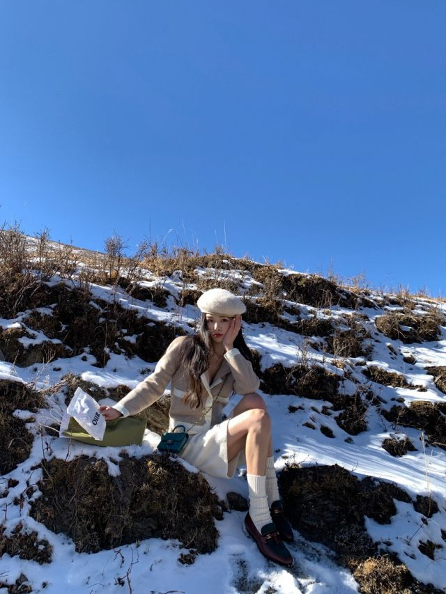 서쿠키 보블레 헤링본 자켓 이미지