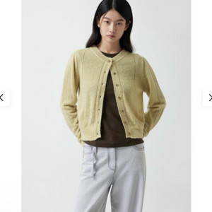 ZOOC 주크 25 알파카 니트 가디건 free 이미지