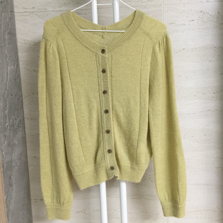 ZOOC 주크 25 알파카 니트 가디건 free 이미지