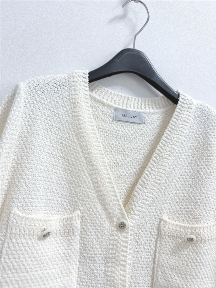 매그제이 니트 가디건 이미지