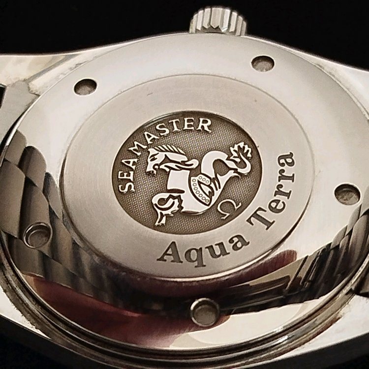 정품 오메가 씨마스터 아쿠아테라 이미지