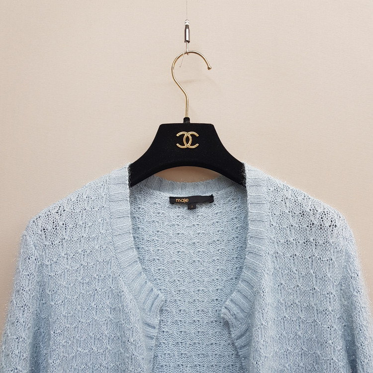 마쥬 maje 트위드 니트 가디건 1사이즈 이미지