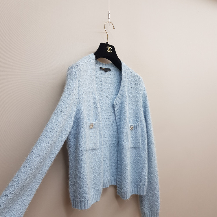 마쥬 maje 트위드 니트 가디건 1사이즈 이미지