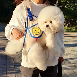 커버독 포대기 강아지 아기띠 이미지