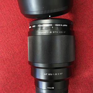 빌트록스 85mm F1.8 II 후지x마운트 판매합니다 이미지