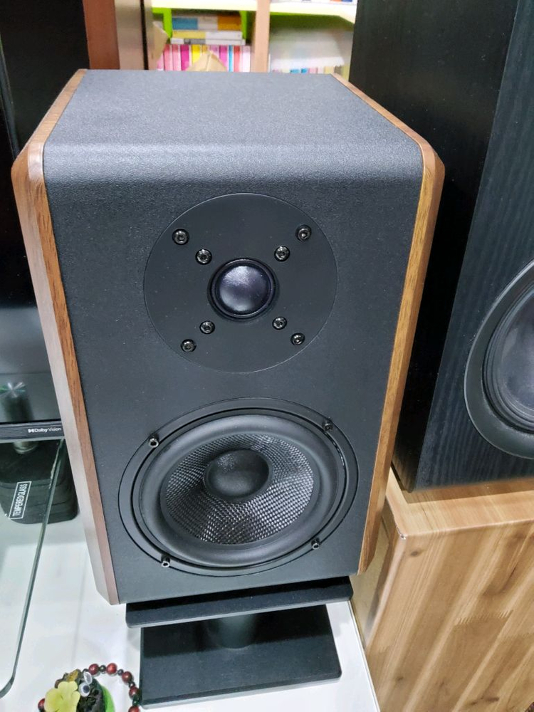 AIYIMA S700 북쉘프 액티브 스피커 (우드 색상) 이미지