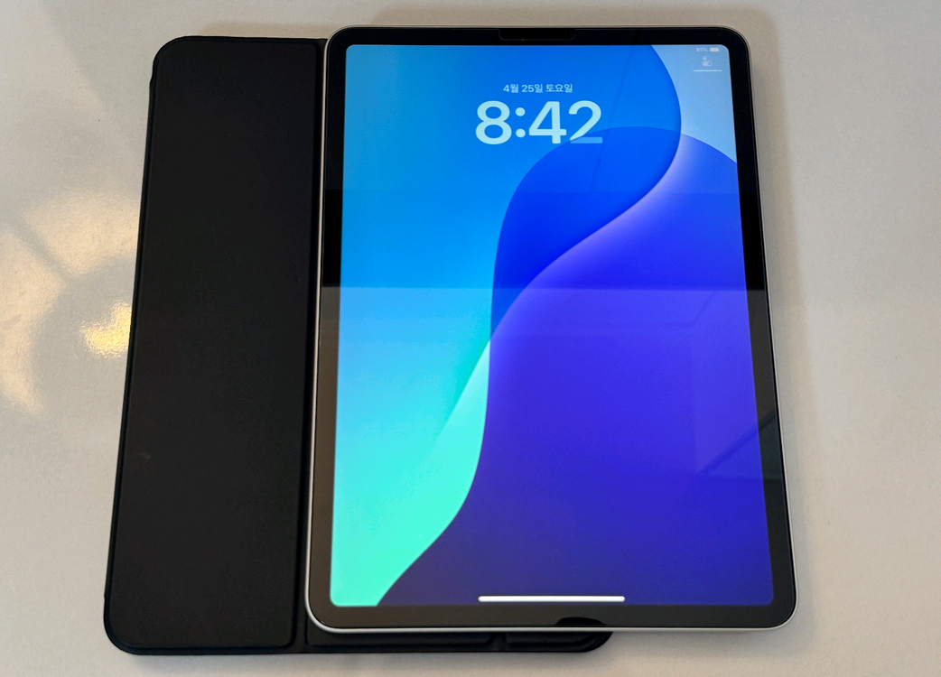 아이패드 프로 11인치 4세대 M2 배터리 95% 128GB WIFI 판매 이미지