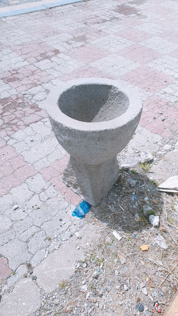 직거래만 ) 돌절구 절구통 60cm 이미지