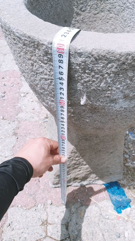 직거래만 ) 돌절구 절구통 60cm 이미지