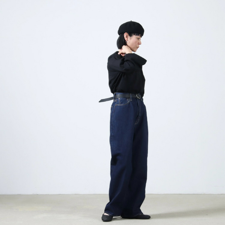 시오타 하이라이즈 5포켓 데님 팬츠 이미지