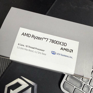 AMD 라이젠 7 7800X3D 미개봉 국내 정품 새상품 이미지