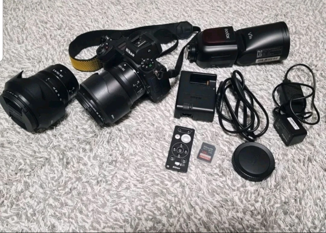 니콘 z6ii 미러리스 카메라 24-70세트,50mm단렌즈 판매합니다 이미지
