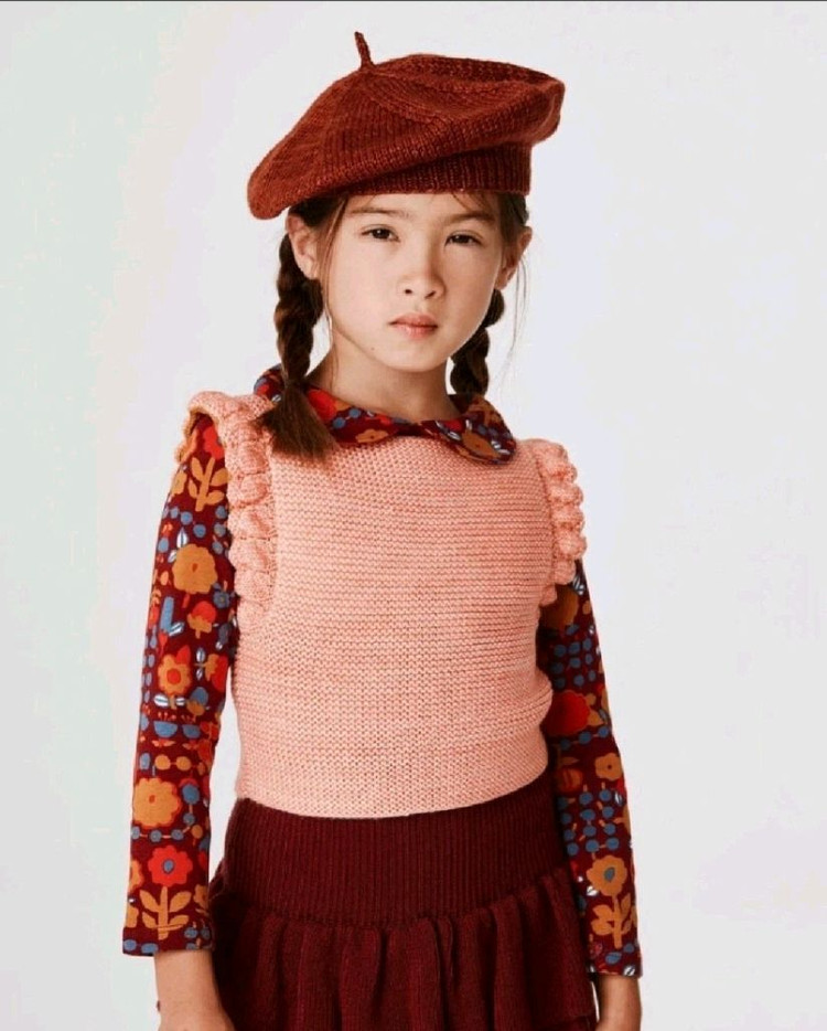 미샤앤퍼프 페이디드 로즈 자몽 5-6y 이미지