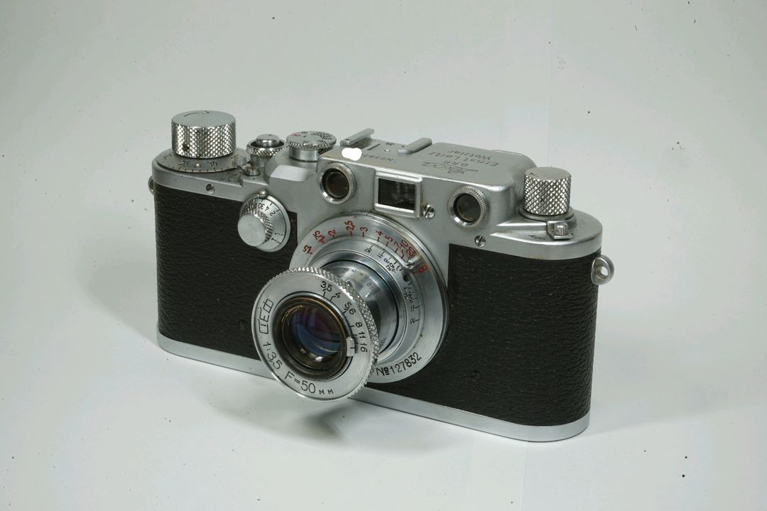 라이카 바르낙 iiic 필름 카메라 + 인더스타 I-10 50mm f3.5 침동 엘마 카피 렌즈 팝니다!! 이미지