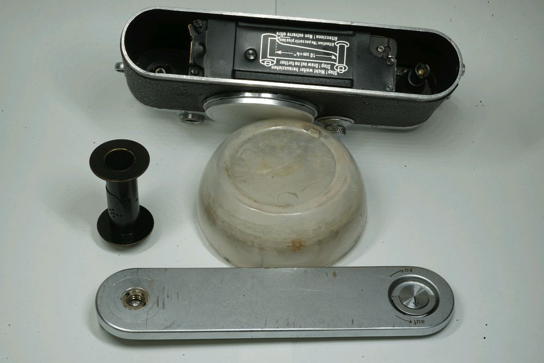 라이카 바르낙 iiic 필름 카메라 + 인더스타 I-10 50mm f3.5 침동 엘마 카피 렌즈 팝니다!! 이미지