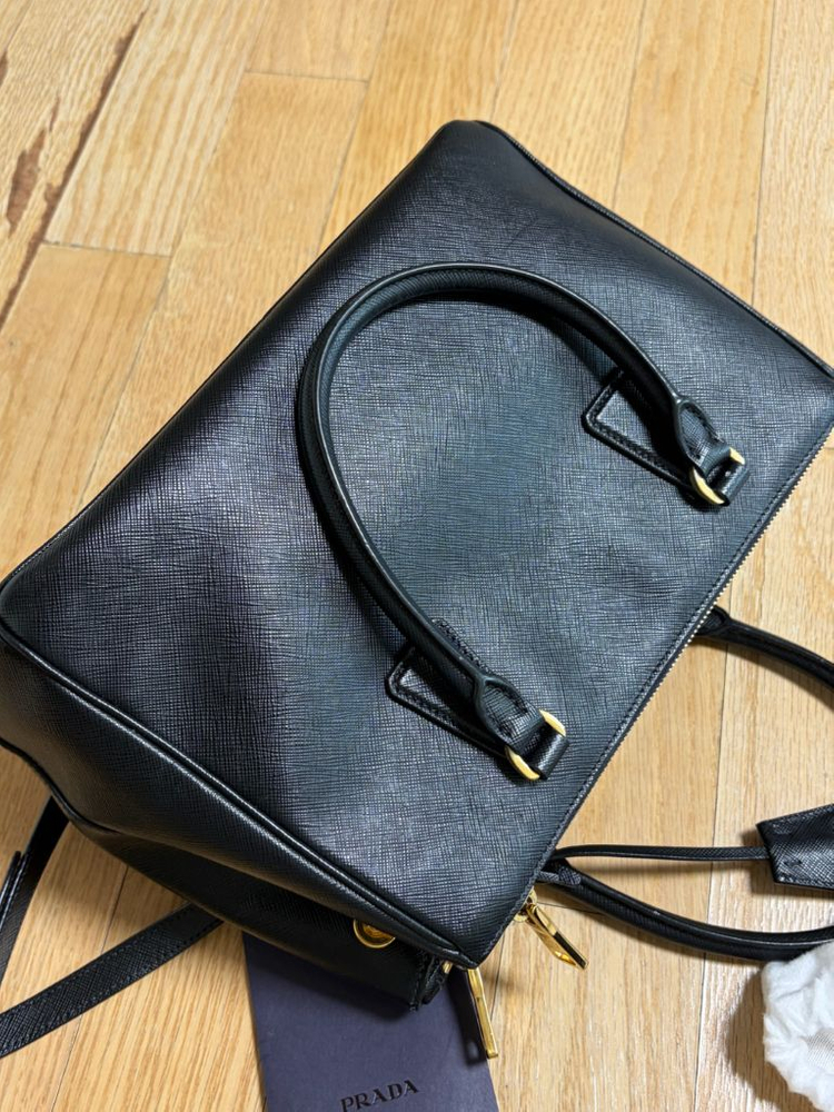 프라다 사피아노 토트 도트 가방 (정품) 이미지