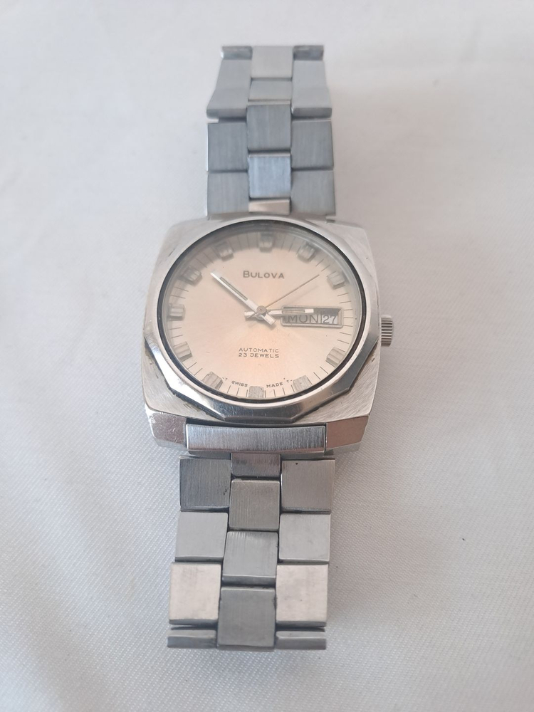 SWISS MADE / BULOVA 블로바 빈티지 메탈 손목시계 이미지