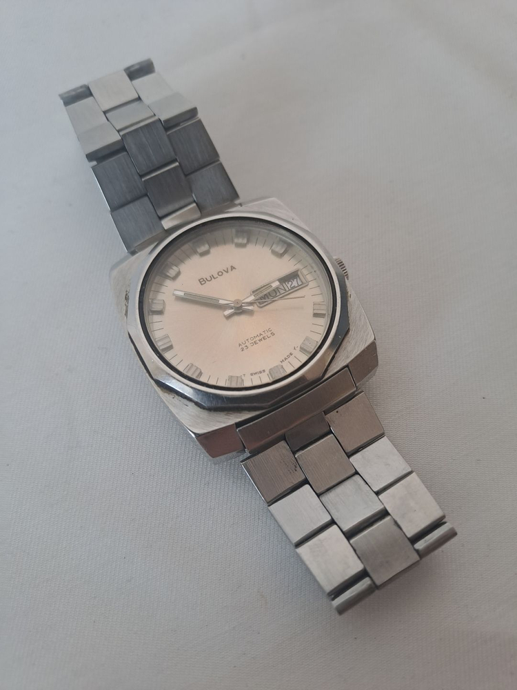 SWISS MADE / BULOVA 블로바 빈티지 메탈 손목시계 이미지