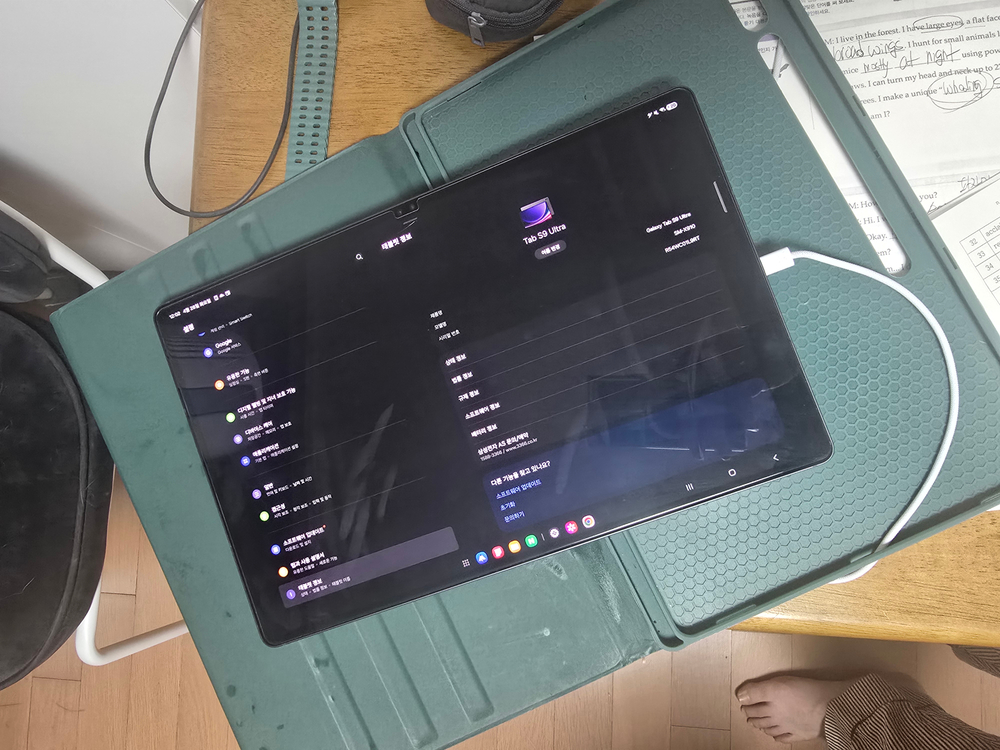 갤럭시탭S9 Ultra 256GB 그라파이트 팝니다. 이미지